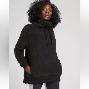Athleta Talus Sherpa Half Zip Pullover